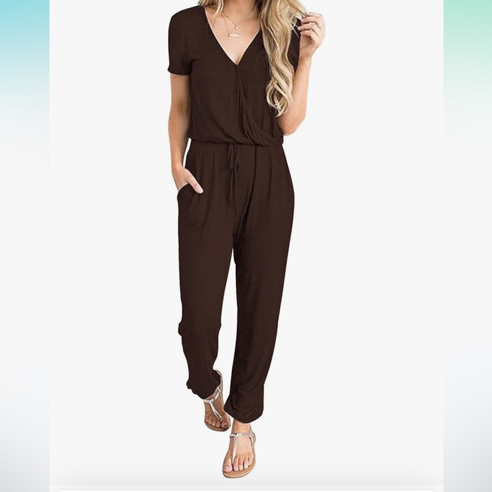 Brown Women's Jumpsuit
